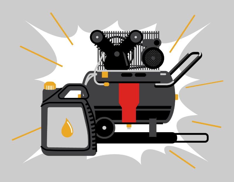 How Much Oil Does My Air Compressor Need Chicago Pneumatic