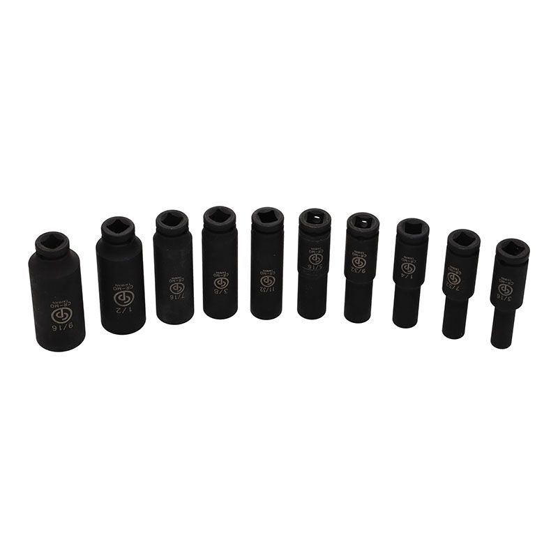 SS2010D 1/4" Drive Set of 10 pcs SAE/Imperial Deep Impact Sockets product.image.text.alttext