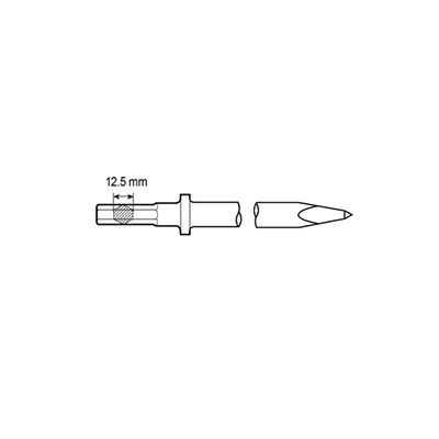 PICK CHISEL SHANK HEX 12,5MM product photo