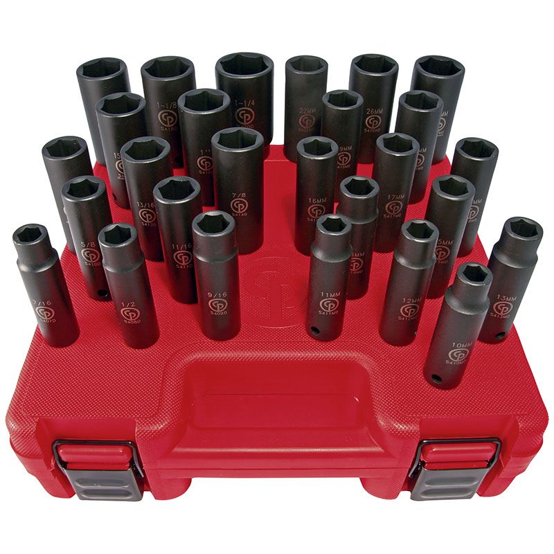 SS4229D 1/2 29PC DEEP MET&SAE MASTER SET product photo