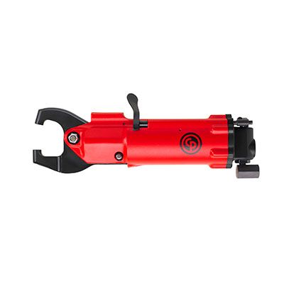 Pneumatic squeezer outlet