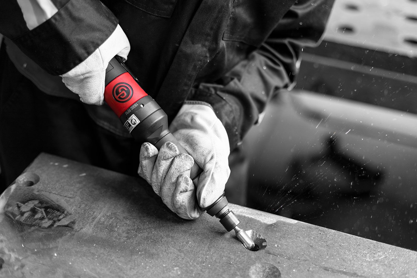 CP3550 Series Die Grinders Pneumatic grinders Chicago Pneumatic